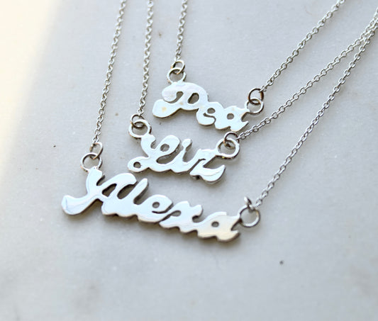 Name Plate Necklace