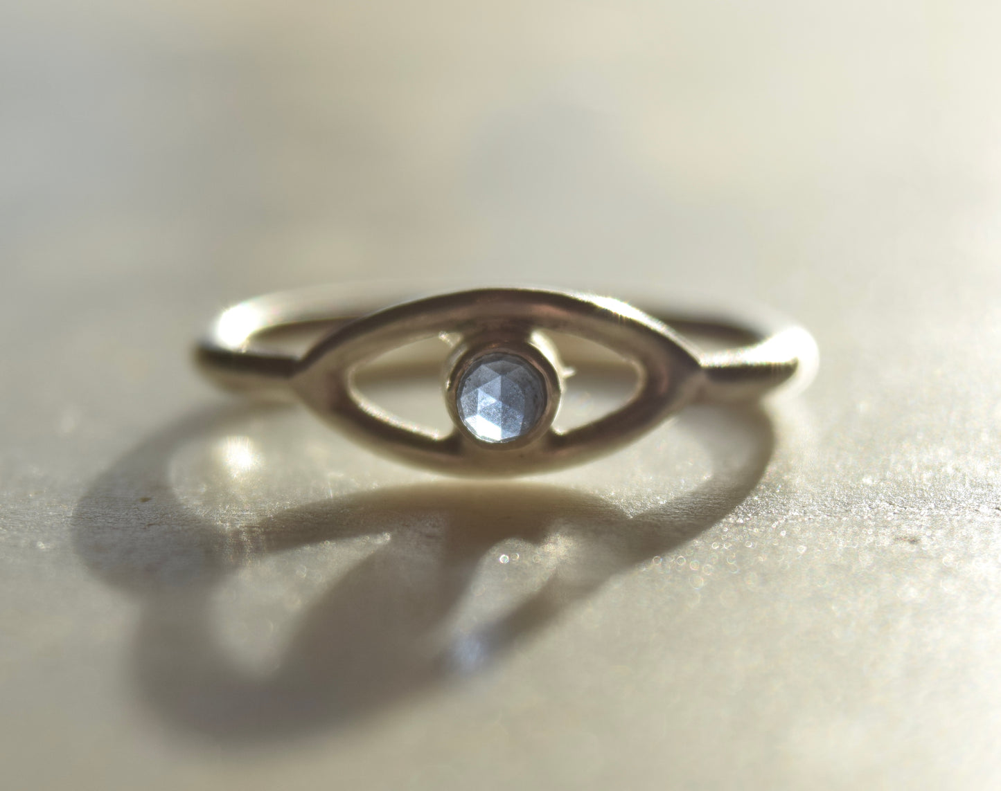 Sapphire Eye Ring