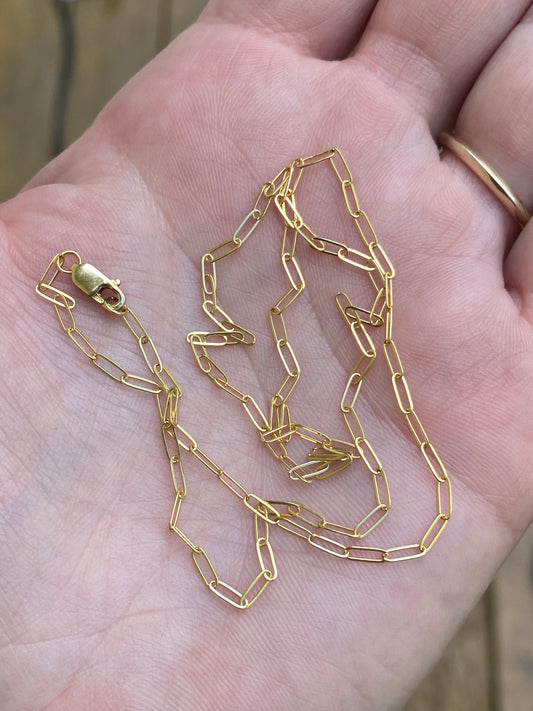 The Dainty Paperclip Chain